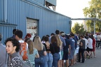 Line up for Food